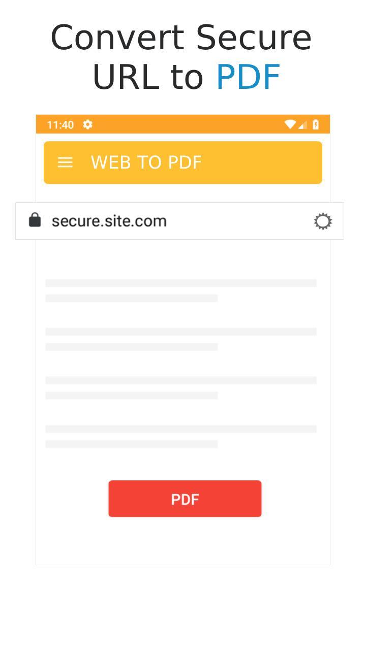 برنامج Web to PDF Converter