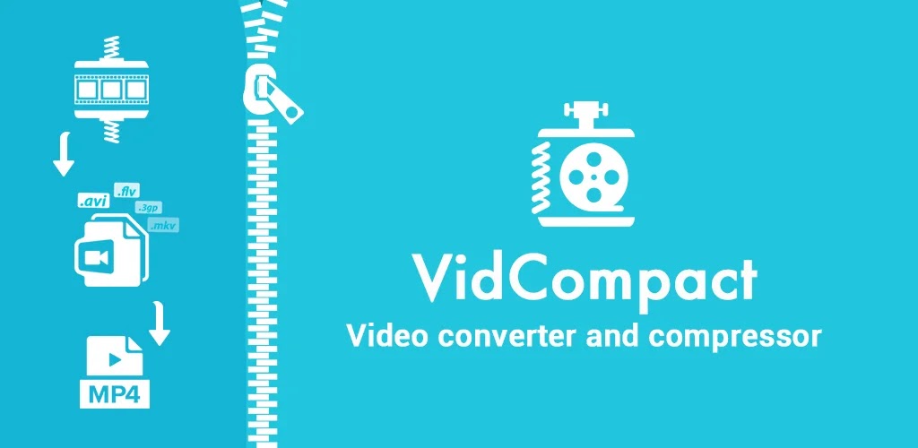 تطبيق VidCompact-strong Video Compressor